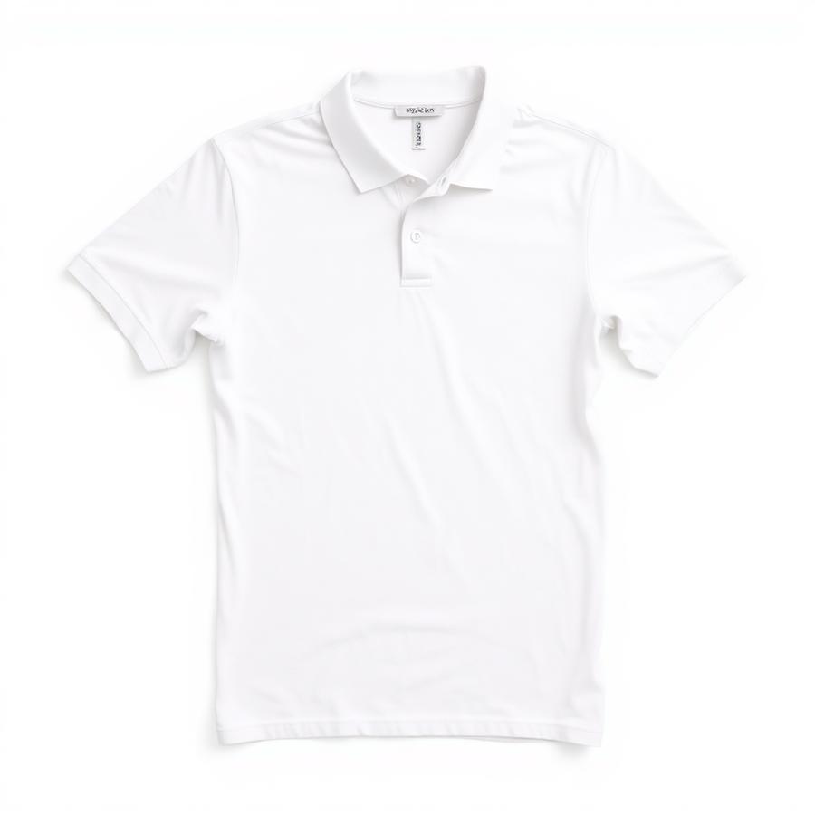 Polo blanco piqué manga corta - Nike